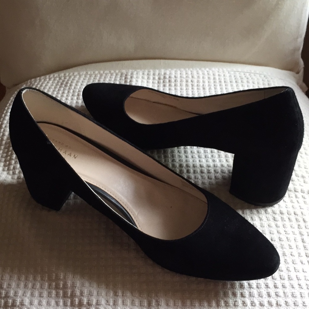 Cole HAAN Black suede Shoes,